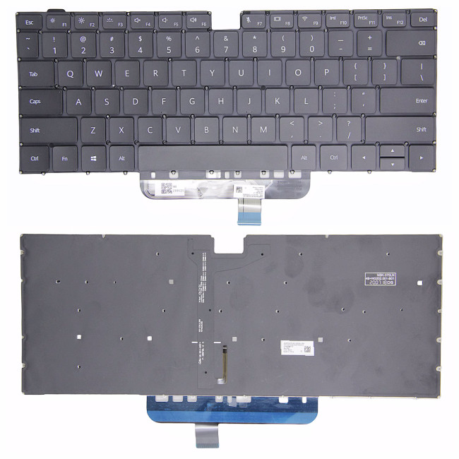 Huawei MateBook 14 KLVC-WFE9L KLVC-WFH9L KLVL-WFH9 backlit US keyboard - main product image