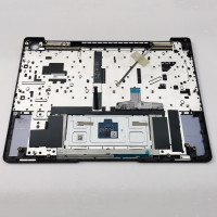 Huawei MateBook 13 WRT-W19 WRT-W29L WRTB-WFH9L WRTB-WAH9E gray backlit UK keyboard palmrest - additional view 1