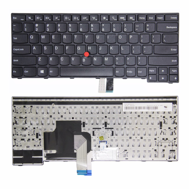 Lenovo thinkpad E450 E455 E460 E465 with trackpoint US keyboard - main product image