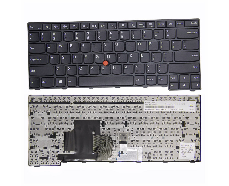 Lenovo thinkpad E450 E455 E460 E465 with trackpoint US keyboard original - additional view 