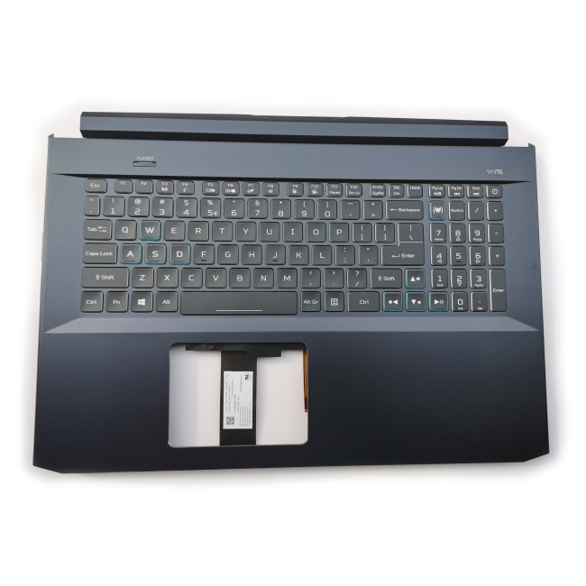 Acer PREDATOR HELIOS 300, PH317-53, 7-color backlit US keyboard palmrest - main product image