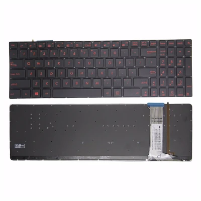 Asus Z50JX GL752 ZX70 FX71 FX50V FX-PRO PRO6300 PRO6700 red backlit US keyboard