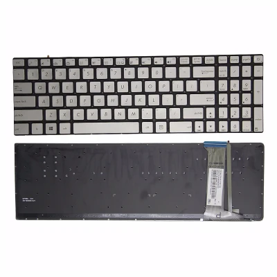 Asus Z50JX GL752 ZX70 FX71 FX50V FX-PRO PRO6300 PRO6700 silver backlit US keyboard
