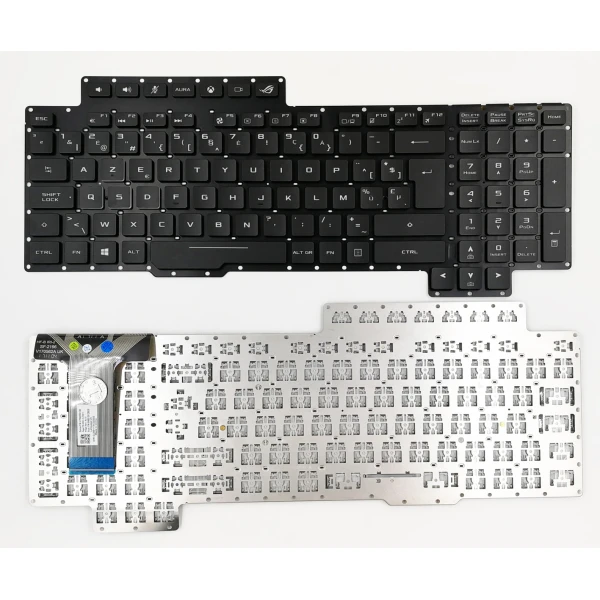 Asus G703 G703V G703 G703VI G703GL RGB backlit Belgian BE keyboard 0KNB0-E612BE00 - main product image