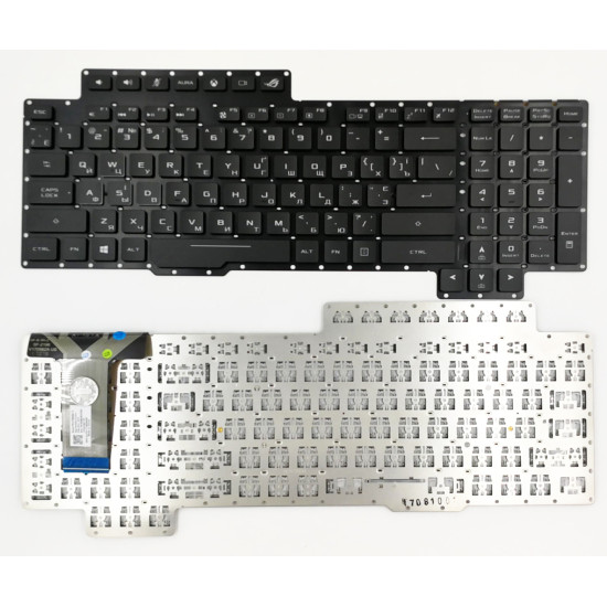 Asus G703 G703V G703 G703VI G703GL RGB backlit Russian RU keyboard 0KNB0-E612UA00 - main product image