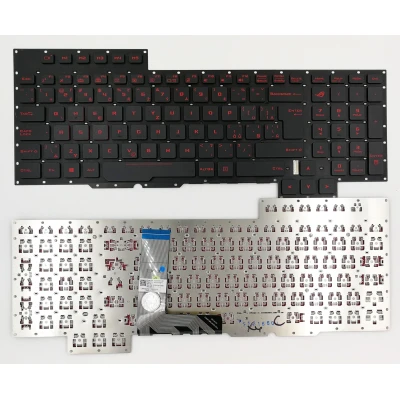 Asus GX700 GX700V G701 G701V backlit Czech Slovak SK CZ keyboard 0KNB0-E611CS00