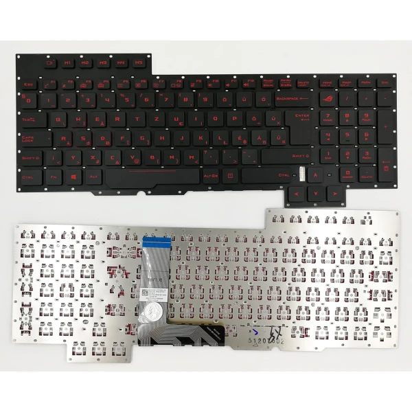 Asus GX700 GX700V G701 G701V backlit Hungarian HU keyboard 0KNB0-E611HU00 - main product image