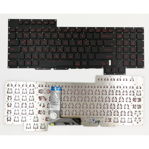 Asus GX700 GX700V G701 G701V backlit Korean KR keyboard 0KNB0-E611KO00 - main product image