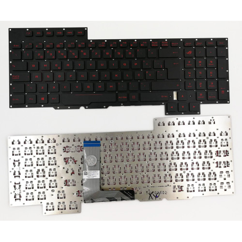 Asus GX700 GX700V G701 G701V backlit Portuguese PO keyboard 0KNB0-E611PO00 - main product image