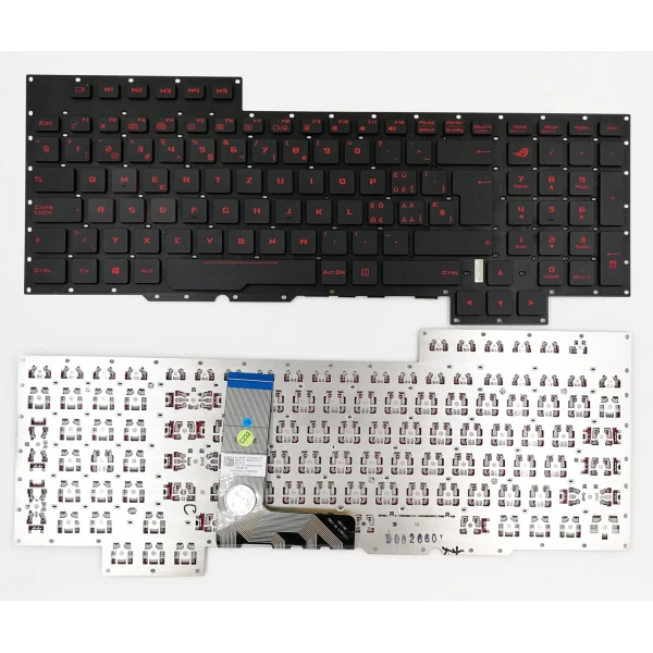 Asus GX700 GX700V G701 G701V backlit Swiss SW keyboard 0KNB0-E611SF00 - main product image