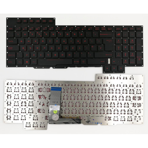 Asus GX700 GX700V G701 G701V backlit UK keyboard 0KNB0-E611UK00 - main product image