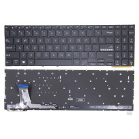 Asus K3605, K3605ZV, K3605VC, K3504, M3504, S3504, E1504, M3605, backlit US keyboard black