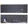 Asus K3605, K3605ZV, K3605VC, K3504, M3504, S3504, E1504, M3605, backlit US keyboard black orange