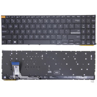 Asus K3605, K3605ZV, K3605VC, K3504, M3504, S3504, E1504, M3605, backlit US keyboard black orange