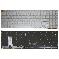 Asus K3605, K3605ZV, K3605VC, K3504, M3504, S3504, E1504, M3605, backlit US keyboard silver orange
