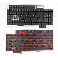 Asus ROG GX800 GX800V GX800VH Mechanical backlit Belgian BE keyboard 0KNB0-L611BE00