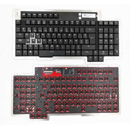 Asus ROG GX800 GX800V GX800VH Mechanical backlit Belgian BE keyboard 0KNB0-L611BE00 - main product image