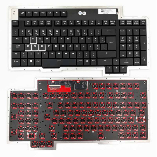 Asus ROG GX800 GX800V GX800VH Mechanical backlit Portuguese PO keyboard 0KNB0-L611PO00 - main product image