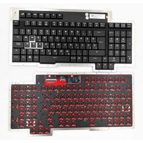 Asus ROG GX800 GX800V GX800VH Mechanical backlit Slovenian SA keyboard 0KNB0-L611WB00 - main product image