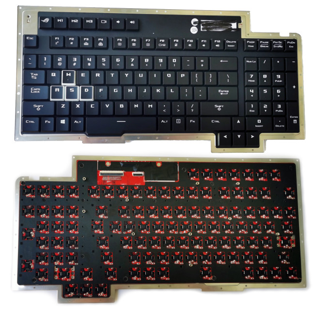 Asus ROG GX800 GX800V GX800VH Mechanical backlit US keyboard 0KNB0-L611US00 - main product image