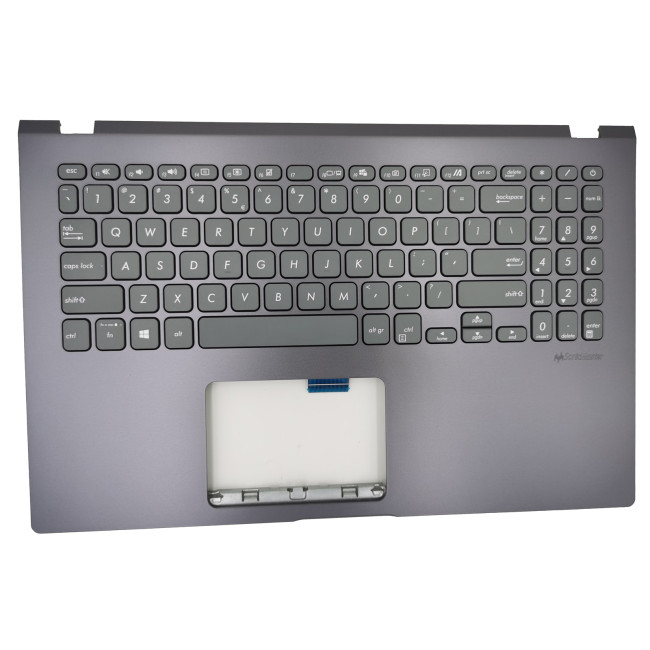 Asus X509 X509F X509D K509F K509U X509U gray gray US keyboard palmrest - main product image