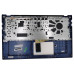 Asus X512 Y5100U M5050D V5000F V5000J blue purple US keyboard palmrest - additional view 1