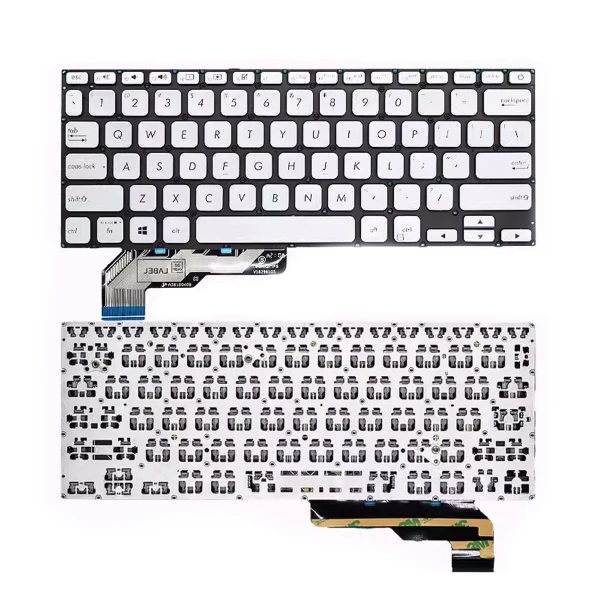 Asus X403 S403 A403f ADOL14F redolbook14 adol13f silver US keyboard - main product image