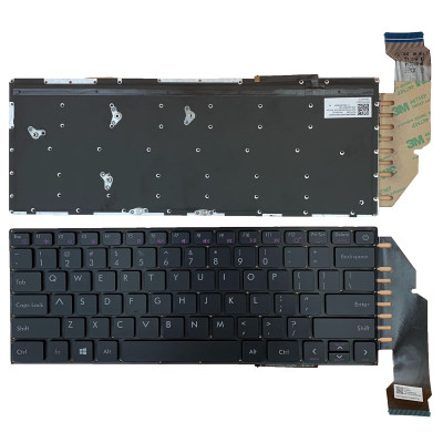 AVITA DK-284D 42840014 038-L284USWB00 183 C3365Y black backlit US keyboard
