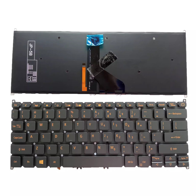 Acer Swift 5 SF514-51T SF514-52T N17W3 SF514-54GT power backlit US keyboard - main product image