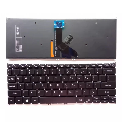 Acer Swift 5 SF514-51T SF514-52T N17W3 SF514-54GT power black backlit US keyboard