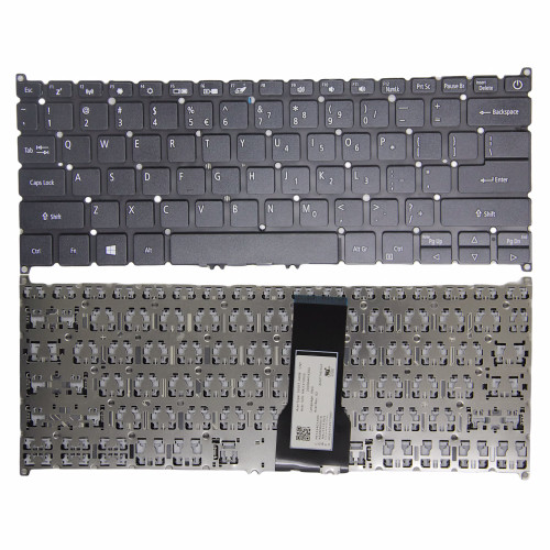 Acer Spin 5 SF114-32 SP513-51 SP513-52N SP513-53NSP SP513-52NP N17W6 N17W7 black power US keyboard - main product image