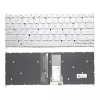 Acer Spin 5 SF114-32 SP513-51 SP513-52N SP513-53NSP SP513-52NP N17W6 N17W7 silver power backlit US keyboard