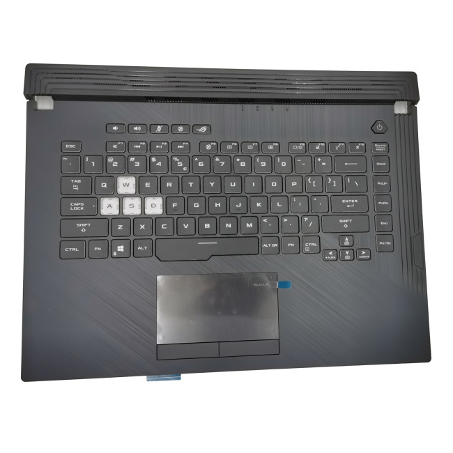 Asus ROG Strix GL531 G531 8pin backlit US keyboard palmrest 12pin-touchpad - main product image