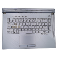 Asus ROG Strix GL531 G531 8pin backlit US keyboard palmrest silver blue  8pin-touchpad