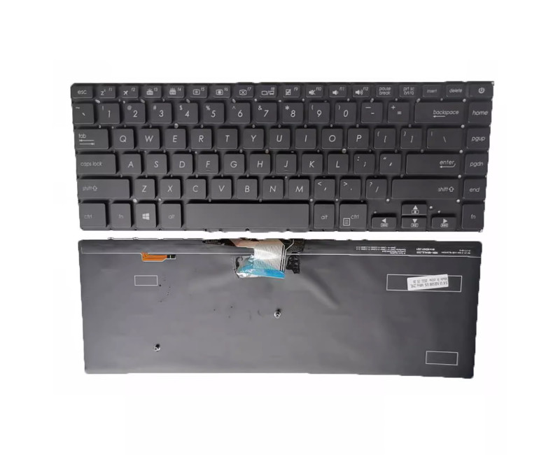 Asus VivoBook S510U S510UA S510UN S510UQ S510UR backlit US keyboard - additional view 