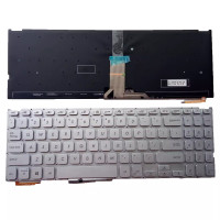 Asus X509 X509F X509FA UA 9DA X509BA X509JA X509JB silver backlit US keyboard