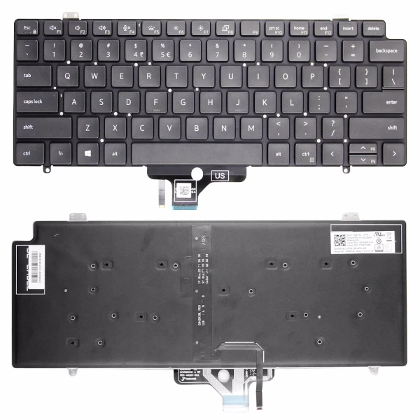 Dell Latitude 7410 backlit US keyboard original - main product image