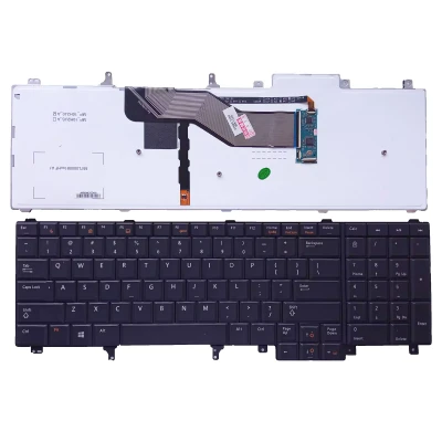 Dell Latitude E5520 E6520 7C554 7T425 07T4250 P21F backlit US keyboard