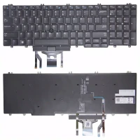 Dell Precision 7530 7730 E7530 7740 7540 5540 P74F backlit US keyboard original