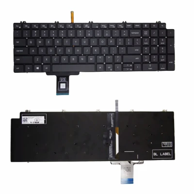 Dell Precision 7550 7750 7760 7560 7770 3570 3571 backlit US keyboard