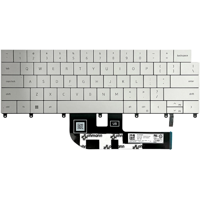 Dell XPS 14 9440, P184G, 14.5 2024 white backlit US keyboard - main product image