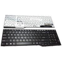 Fujistu E753, E754, E756, E554, E556, E557, H730, H760, H770, black US keyboard