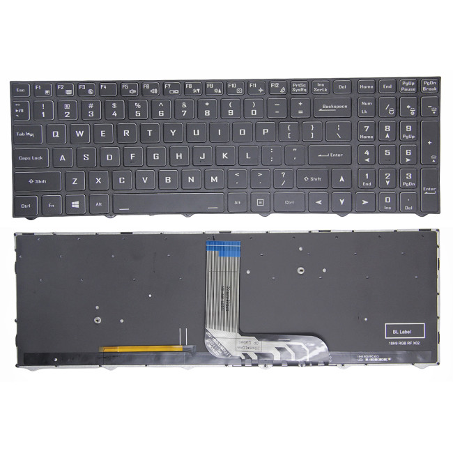GIGABYTE Gaming G5 KC G7 KC A5 K1 AORUS RC45 black backlit US keyboard - main product image