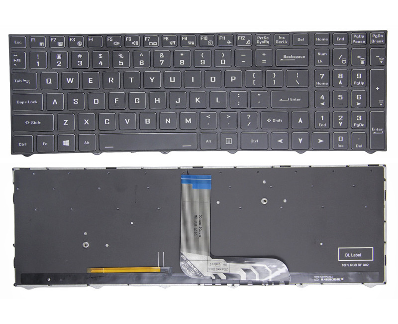 GIGABYTE Gaming G5 KC G7 KC A5 K1 AORUS RC45 black backlit US keyboard