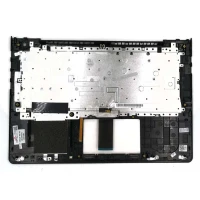 Lenovo S41-70 300S-14 500S-14 backlit Russian RU keyboard palmrest silver - additional view 1