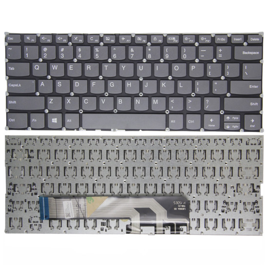 Lenovo yoga 6-13ARE05, 6-13ALC6, V340-14IIL, V340-14IML, gray US keyboard OEM - main product image