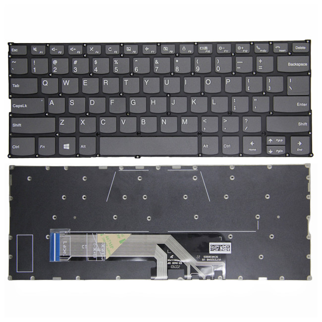 Lenovo yoga 6-13ARE05, 6-13ALC6, V340-14IIL, V340-14IML, gray call US keyboard - main product image