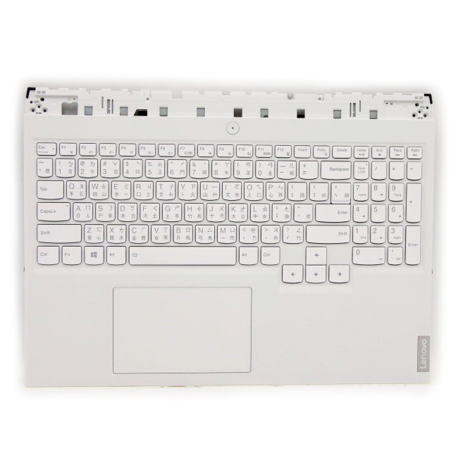 Lenovo Legion 5 Pro 16ACH6H 5CB1C14940 white backlit TW keyboard palmrest - main product image