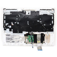 Lenovo Legion 5 Pro 16ACH6H 5CB1C14941 white backlit Turkish TR keyboard palmrest - additional view 1