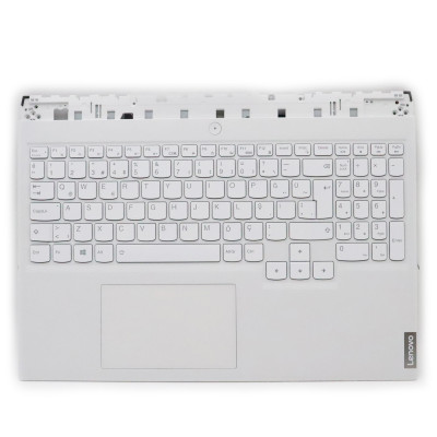 Lenovo Legion 5 Pro 16ACH6H 5CB1C14941 white backlit Turkish TR keyboard palmrest